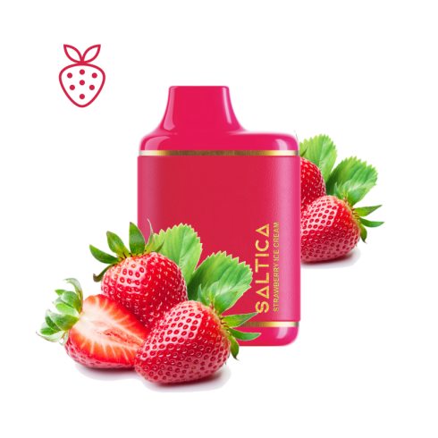 Saltica Strawberry Ice Cream 6000 Disposable Vape Bar