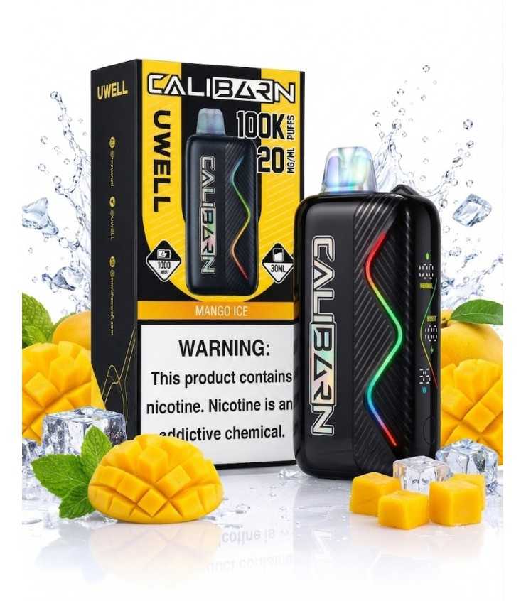 UWELL CALIBURN PUFF Mango Ice